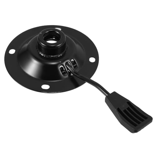 BESTYASH Lift Sitzstuhl Verstellbar Mechanisch Gepolstert Mit Hebel Zubehör Gaming Racing Regulator Schwere Spielhocker Mit Rädern Rollhocker Mit Rückenlehne Hocker Mit von BESTYASH