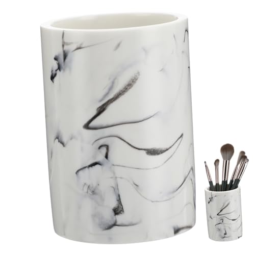 BESTYASH Marbling Zahnputzbecher mit Flachem Boden Kompakter Badezimmertasse Langlebiger Mundspülbecher Einzigartiges Marmor Design Platzsparend für Bad und Waschtisch BESTYASH Marbling Zahnputzbecher mit Flachem Boden Kompakter Badezimmertasse Langlebiger Mundspülbecher Einzigartiges Marmor Design Platzsparend für Bad und Waschtisch von BESTYASH