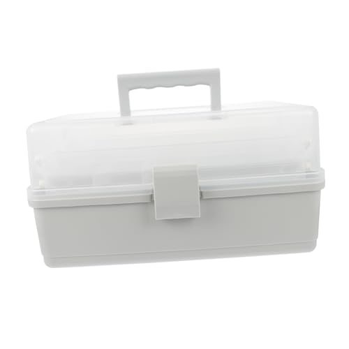 BESTYASH Mehrlagige Medizinbox Aufbewahrungsbox aus Kunststoff Leichter Tragbarer kasten für Haus Büro Reisen und Camping Multifunktionaler Medikamenten Organizer Klein BESTYASH Mehrlagige Medizinbox Aufbewahrungsbox aus Kunststoff Leichter Tragbarer kasten für Haus Büro Reisen und Camping Multifunktionaler Medikamenten Organizer Klein von BESTYASH