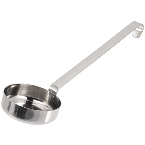 Pizza Sauce LöFfel Edelstahl Flacher SchöPfer Mit Haken Komfortabler Griff FüR Pizza Backen Und soßEn Dosierung 26.8 Cm Silber Pizza Sauce LöFfel Edelstahl Flacher SchöPfer Mit Haken Komfortabler Griff FüR Pizza Backen Und soßEn Dosierung 26.8 Cm Silber von BESTYASH