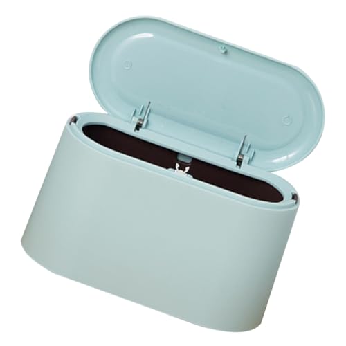 BESTYASH Mini Desktop Mülleimer mit Abwurflid Kleiner Kunststoff Abfalleimer für Tisch Stabiler Müllbehälter Kompakt für Büro Küche Schlafzimmer Vielseitig für Kleine Abfälle und BESTYASH Mini Desktop Mülleimer mit Abwurflid Kleiner Kunststoff Abfalleimer für Tisch Stabiler Müllbehälter Kompakt für Büro Küche Schlafzimmer Vielseitig für Kleine Abfälle und von BESTYASH