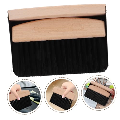 BESTYASH Mini Kehrschaufel und Tischbesen Kompakt Magnetisch Langlebig für Desktop Reinigung Staub Schmutz Tierhaare Tastaturen für Büro Zuhause Büroarbeitsplatz von BESTYASH