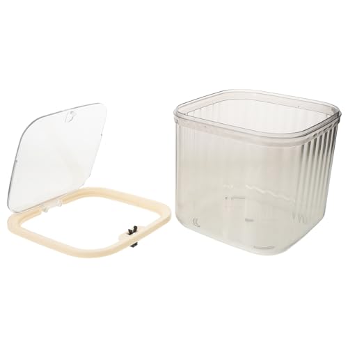 BESTYASH Mini Plastik Mülleimer mit Deckel für Schreibtisch Bad Küche und Home Office Robuster Eleganter Leicht zu Reinigender Abfalleimer BESTYASH Mini Plastik Mülleimer mit Deckel für Schreibtisch Bad Küche und Home Office Robuster Eleganter Leicht zu Reinigender Abfalleimer von BESTYASH