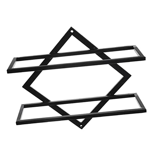 BESTYASH Wandmontiertes Weinregal Für Weinflaschen Weinhalter Zur Einfachen Und Stabilen Wandmontage Geeignet Für Zuhause Büro Restaurant Club Und Party von BESTYASH