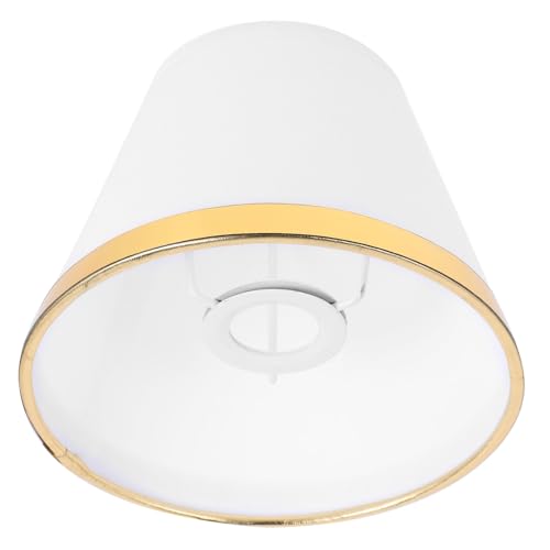 BESTYASH Moderner Weißer Lampenschirm aus Stoff und Ersatz Lampenschirm für Tischlampe Langlebig Formstabil Sanftes Licht für Wohnzimmer und Schlafzimmer Praktische Lichtschirme Zubehör BESTYASH Moderner Weißer Lampenschirm aus Stoff und Ersatz Lampenschirm für Tischlampe Langlebig Formstabil Sanftes Licht für Wohnzimmer und Schlafzimmer Praktische Lichtschirme Zubehör von BESTYASH