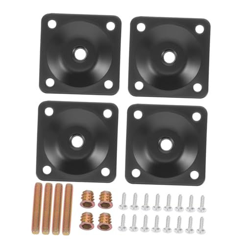 BESTYASH Möbelbein Montageplatten aus Robustem Teiliges Stabile Möbelverbinder zur Reparatur von Sofa und Couchbeinen Einfache Installation Passend für Sitzmöbel und Ottomane BESTYASH Möbelbein Montageplatten aus Robustem Teiliges Stabile Möbelverbinder zur Reparatur von Sofa und Couchbeinen Einfache Installation Passend für Sitzmöbel und Ottomane von BESTYASH