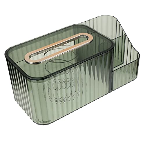 BESTYASH Multifunktionale Taschentuchbox Mit Fächern Modernes Design Für Fernbedienungen Stifte Und Mehr Stabiler Aufbewahrungskorb Für Wohnbereich Mit Goldakzenten BESTYASH Multifunktionale Taschentuchbox Mit Fächern Modernes Design Für Fernbedienungen Stifte Und Mehr Stabiler Aufbewahrungskorb Für Wohnbereich Mit Goldakzenten von BESTYASH