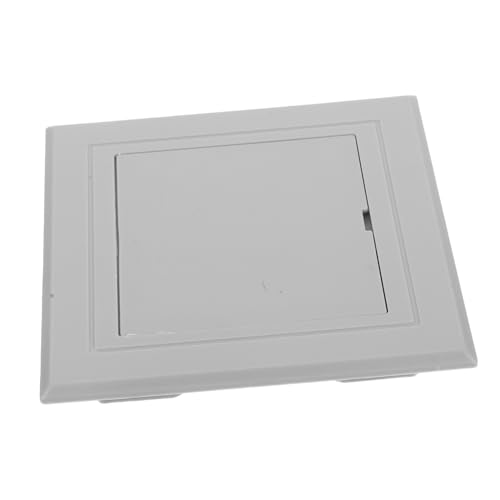 BESTYASH PVC Revisionsklappe für Trockenbau Wände Langlebige Kunststoff Wartungsklappe mit Modernem Design Wasser und Staubdicht für Sanitär und Abflussrohrzugang von BESTYASH