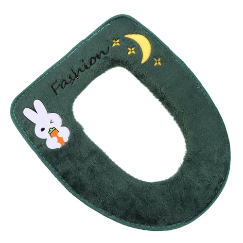 BESTYASH Plüsch Toilettensitzbezug Warm mit Reißverschluss und Griff Waschbares Wc Sitzkissen für Haushalt Komfortabler Rutschfester Toilettensitzschutz BESTYASH Plüsch Toilettensitzbezug Warm mit Reißverschluss und Griff Waschbares Wc Sitzkissen für Haushalt Komfortabler Rutschfester Toilettensitzschutz von BESTYASH