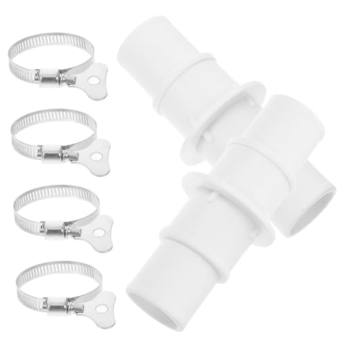 BESTYASH Poolschlauch Adapter bis Wiederverwendbarer Auslaufsicherer für Pool Vakuumschlauch Leicht Langlebig für Effiziente Poolreinigung und Wartung von BESTYASH