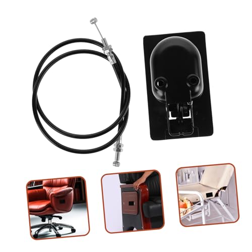 BESTYASH Recliner Ersatzgriff Aluminiumlegierung Robust Langlebig Ergonomischer Griff für Sofa Sessel Büromöbel Schwarz Verchromt Komfortable Bedienung und Einfache Montage BESTYASH Recliner Ersatzgriff Aluminiumlegierung Robust Langlebig Ergonomischer Griff für Sofa Sessel Büromöbel Schwarz Verchromt Komfortable Bedienung und Einfache Montage von BESTYASH