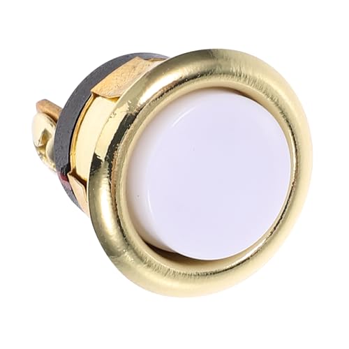 BESTYASH Robuster Vergoldeter Türklingel Schalter mit LED Beleuchtung Einfacher Langlebiger Legierungsdruckknopf für Stilvolle Witterungsbeständige Hausklingel Gemütliche Atmosphäre bei BESTYASH Robuster Vergoldeter Türklingel Schalter mit LED Beleuchtung Einfacher Langlebiger Legierungsdruckknopf für Stilvolle Witterungsbeständige Hausklingel Gemütliche Atmosphäre bei von BESTYASH