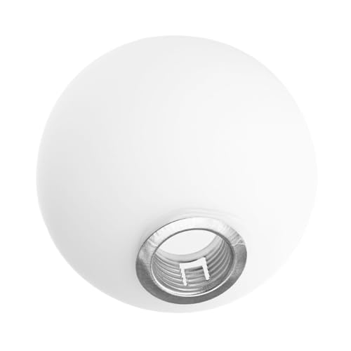 BESTYASH Rundglas Lampenschirm Glaskugel Lampenschirm Ersatz für Tischlampe Beleuchtung Abdeckung Modernes Design für Hotel und Zuhause von BESTYASH