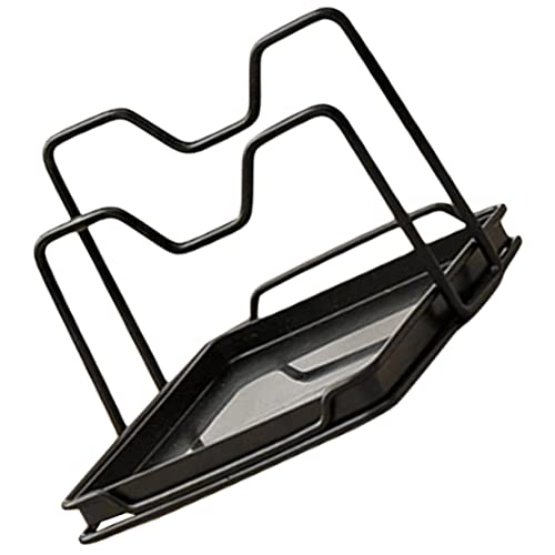 BESTYASH Schrank Organizer für Küchenutensilien Topfdeckelhalter und Schneidebrett Ständer Praktischer Küchenhelfer für Ordentliche Arbeitsplatte für Löffel und Pfannen von BESTYASH