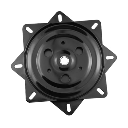 BESTYASH Schwarze Möbel drehplatte Stahlbasis mit Robustem Drehmechanismus für Drehbaren Barhocker Stuhl Drehbeschlag für Esszimmer und Wohnzimmer Möbel BESTYASH Schwarze Möbel drehplatte Stahlbasis mit Robustem Drehmechanismus für Drehbaren Barhocker Stuhl Drehbeschlag für Esszimmer und Wohnzimmer Möbel von BESTYASH