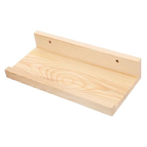 BESTYASH Schweberegal aus Massivholz Wandmontage Raumspart Regalbrett für Deko Bilderrahmen Wohnzimmer Schlafzimmer Badezimmer BESTYASH Schweberegal aus Massivholz Wandmontage Raumspart Regalbrett für Deko Bilderrahmen Wohnzimmer Schlafzimmer Badezimmer von BESTYASH