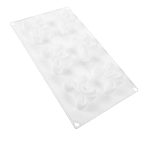 BESTYASH Silikon Backform Fach Schleifenform Flexibel Langlebig Antihaft Fondant Keksform Kuchenform für Kreative Backideen und Geschenkzwecke von BESTYASH