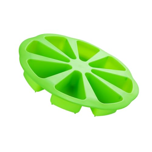 BESTYASH Silikon Kuchenform Dreieckige Portion Backform Antihaft DIY Backmould für Kuchen Scones Mousse Pudding Flexible Leicht zu Reinigen Grün von BESTYASH