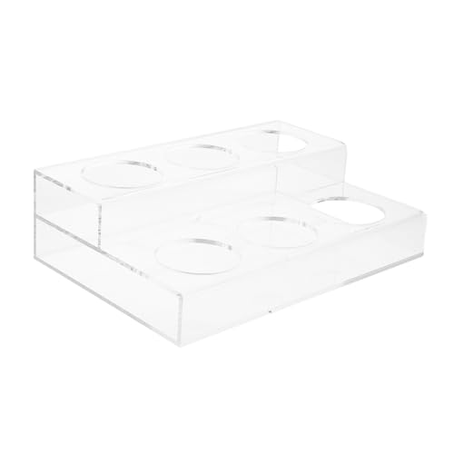 BESTYASH Siruphalter Für Die Arbeitsplatte Durchsichtiges Und Multifunktionales Weinregal Aus Acryl Mit 2 Ebenen Und 6 Fächern Kaffeesirup Organizer Für Gewürzflaschen In Der Küche BESTYASH Siruphalter Für Die Arbeitsplatte Durchsichtiges Und Multifunktionales Weinregal Aus Acryl Mit 2 Ebenen Und 6 Fächern Kaffeesirup Organizer Für Gewürzflaschen In Der Küche von BESTYASH