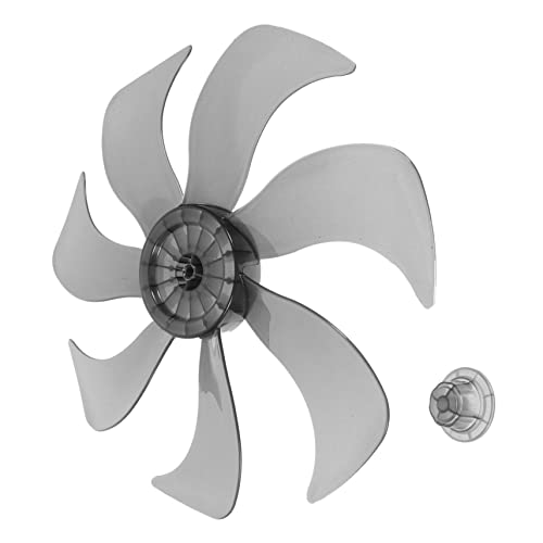 BESTYASH Stehventilator Ersatzteil Universelles Lüfterblatt aus Material Blättrig Transparent Schwarz für Tisch und Bodenventilatoren Hochtemperaturbeständig Geräuscharm Langlebig und von BESTYASH