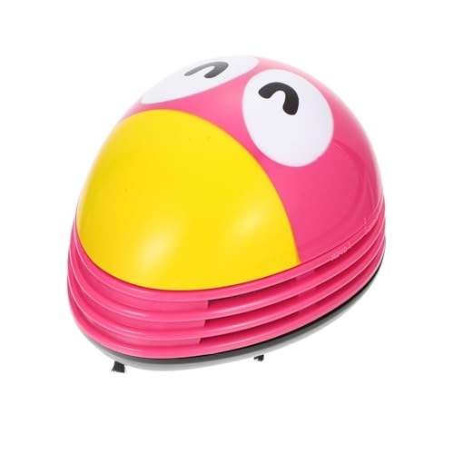 BESTYASH Tischstaubsauger Handheld Krümelstaubsauger Leicht Tragbar Akku Kabellos Für Büro Zuhause Crumb Vacuum Tisch Zubehör Rosa von BESTYASH