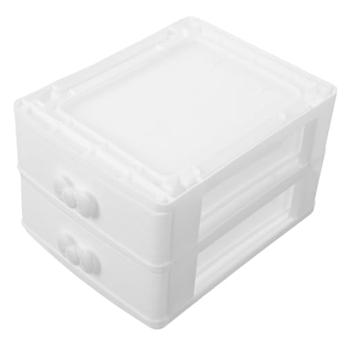BESTYASH Transparente Weiße Desktop Aufbewahrungsbox mit Kunststoff Organizer für Kosmetik Schreibtisch und Büro Multifunktionaler Aufbewahrungsbehälter für Kleine Gegenstände Vielseitig BESTYASH Transparente Weiße Desktop Aufbewahrungsbox mit Kunststoff Organizer für Kosmetik Schreibtisch und Büro Multifunktionaler Aufbewahrungsbehälter für Kleine Gegenstände Vielseitig von BESTYASH