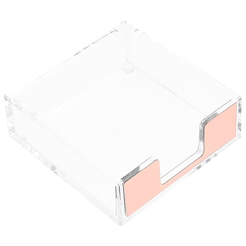 BESTYASH Transparenter Memo Pad Organizer aus Robustem Acryl Praktischer Zettelhalter mit Offenem Design Rutschfestes Aufbewahrungsbox für Notizzettel für Schreibtisch und Büro BESTYASH Transparenter Memo Pad Organizer aus Robustem Acryl Praktischer Zettelhalter mit Offenem Design Rutschfestes Aufbewahrungsbox für Notizzettel für Schreibtisch und Büro von BESTYASH