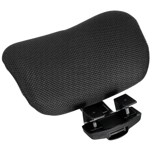 BESTYASH Verstellbare Bürostuhl Kopfstütze Ergonomisches Nackenkissen Für Computerstuhl Höhenverstellbar Entlastet Nacken Für Büro Und Zuhause Schwarz Mit Langlebigen Clips Einfache BESTYASH Verstellbare Bürostuhl Kopfstütze Ergonomisches Nackenkissen Für Computerstuhl Höhenverstellbar Entlastet Nacken Für Büro Und Zuhause Schwarz Mit Langlebigen Clips Einfache von BESTYASH