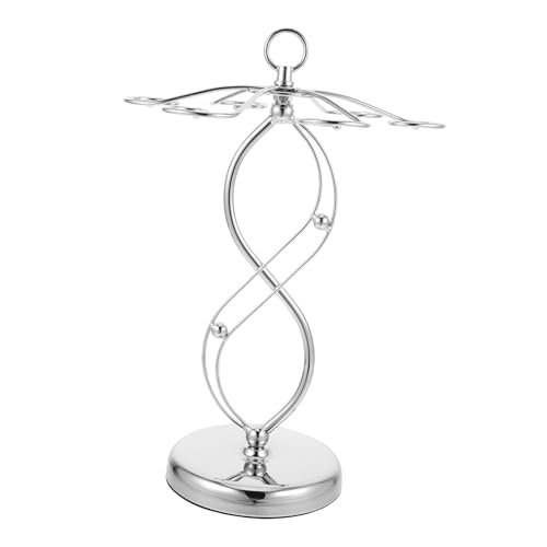 BESTYASH Vertikales Weinregal Metall mit Innovativem Hängemechanismus Platzsparender Stemware Organizer für Küche und Bar Stilvoller Glashalter Umhängen Dekoratives Weinglas Regal für von BESTYASH