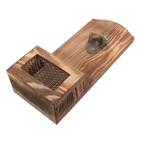 BESTYASH Vintage Wandflaschenöffner mit Integriertem Flaschenverschluss Sammler Rustikales Design für Küche Garten und Partys von BESTYASH