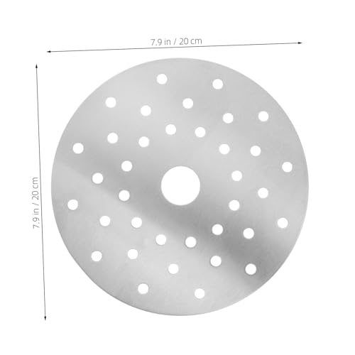 BESTYASH Wärmeleitplatte Induktionskochfeld Edelstahl Wärmeübertragungsplatte für Töpfe Schnell Wärmeleitung Stabile Hitzeverteilung für Keramik Glasgeschirr von BESTYASH