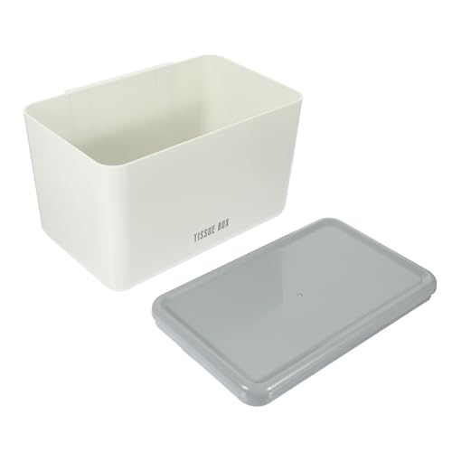 BESTYASH Wandmontierte Taschentuchbox aus Robustem Kunststoff Platzsparend für Badezimmer und Wohnzimmer Einfache Selbstmontage Vielseitig als Toilettenpapierhalter und Aufbewahrungsbox BESTYASH Wandmontierte Taschentuchbox aus Robustem Kunststoff Platzsparend für Badezimmer und Wohnzimmer Einfache Selbstmontage Vielseitig als Toilettenpapierhalter und Aufbewahrungsbox von BESTYASH