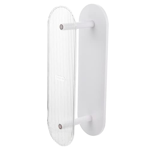 BESTYASH Wandmontierter Kleiderbügel ohne Bohren Praktischer Organizer mit Selbstklebendem Haken für Platzsparende Aufbewahrung für Zuhause Schlafzimmer Weiß von BESTYASH