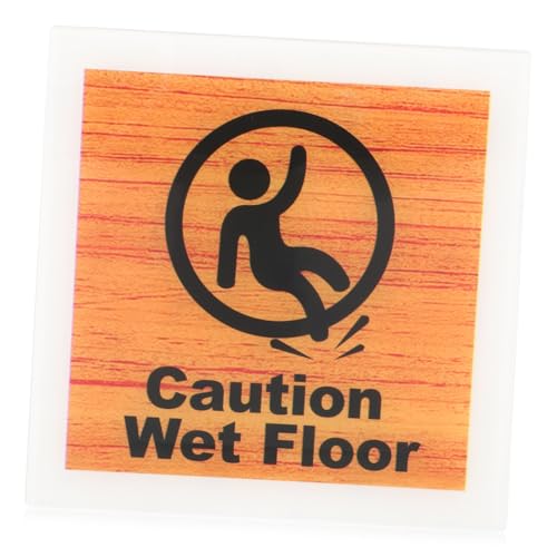 BESTYASH Warnschild Rutschgefahr Acryl Holzoptik Leicht zu Montieren für Restaurant Gewerbe und Industrie Klare Warnung vor Nassem Boden Vielseitig Einsetzbar für Innen und Außenbereiche BESTYASH Warnschild Rutschgefahr Acryl Holzoptik Leicht zu Montieren für Restaurant Gewerbe und Industrie Klare Warnung vor Nassem Boden Vielseitig Einsetzbar für Innen und Außenbereiche von BESTYASH