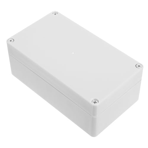 BESTYASH Wasserdichte Kunststoff Anschlussdose Wetterfeste Elektrische Projektbox aus Robustem Abs UV Beständig Korrosionsfest Installieren für Außenbereich und Sichere Kabelverbindung von BESTYASH