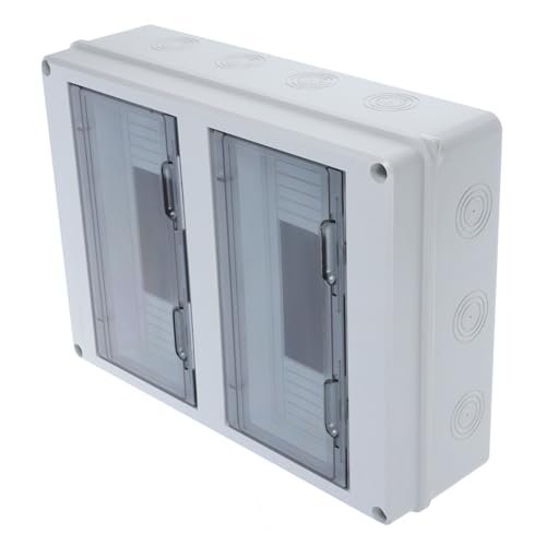 BESTYASH Wetterfester Verteilerkasten Fach Aufputz mit Schutz und Staubdicht Robuster Outdoor Sicherungskasten für Haus und Garten Wettergeschützte Kabelbox für Sichere Stromverteilung von BESTYASH