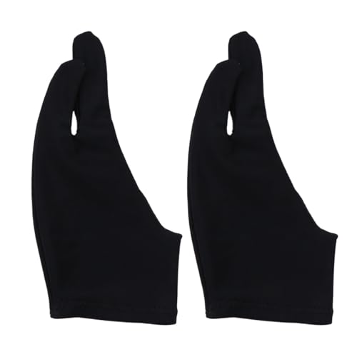 BESTYASH Zwei-finger-zeichenhandschuhe für Künstler, Schutz Beim Skizzieren Und Malen, 2er-pack BESTYASH Zwei-finger-zeichenhandschuhe für Künstler, Schutz Beim Skizzieren Und Malen, 2er-pack von BESTYASH