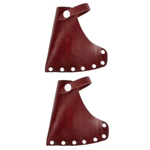 2 Stück Axtschutz Rindsleder Schutzhülle für Axtkopf Vielseitige und Langlebige Axtabdeckung für Outdoor Aktivitäten für Camping und Gartenarbeit 2 Stück Axtschutz Rindsleder Schutzhülle für Axtkopf Vielseitige und Langlebige Axtabdeckung für Outdoor Aktivitäten für Camping und Gartenarbeit von BESTonZON