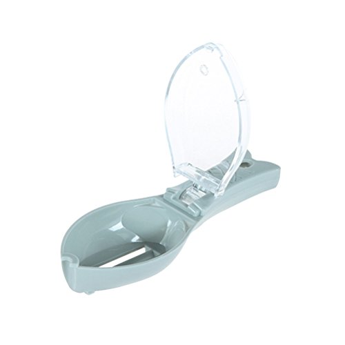 BESTONZON Fischentschupper Fischschupper Edelstahl Manuelle Küchen Werkzeug für Fisch Reiniger (Blau) von BESTonZON