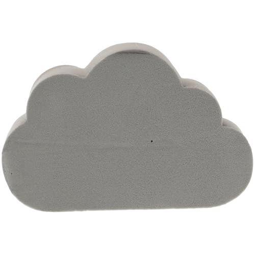 BESTONZON Grauer Wolkenförmiger Spülschwamm aus Schaumstoff – Starkes Scheuerpad für Küchenreinigung, Geschirrspülen & Haushaltshygiene (Kreatives Küchenzubehör mit Design-Fokus) von BESTonZON