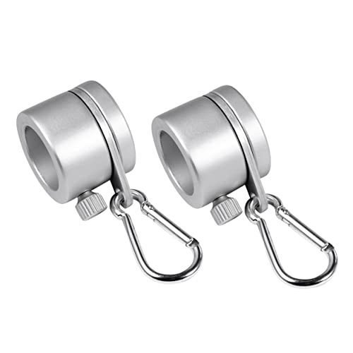 BESTonZON 1 Satz Fahnenmast Befestigung Zubehör Für Fahnenmasten Erste Clips Klammern Fahnenstange Befestigungsring Für Fahnenmasten Flaggenmast-Clip Aluminiumlegierung Silber 2 Stücke BESTonZON 1 Satz Fahnenmast Befestigung Zubehör Für Fahnenmasten Erste Clips Klammern Fahnenstange Befestigungsring Für Fahnenmasten Flaggenmast-Clip Aluminiumlegierung Silber 2 Stücke von BESTonZON