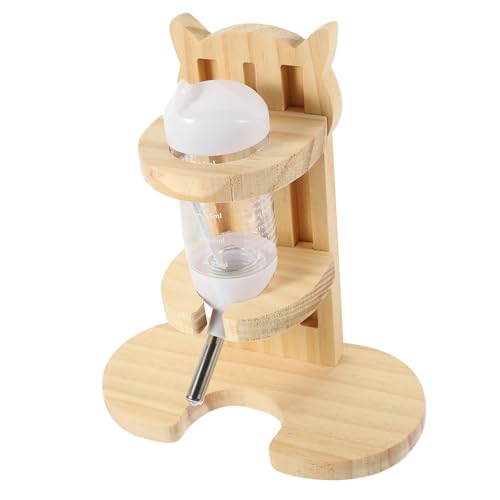 BESTonZON 1 Satz Hamster Wasserflasche mit Ständer Trinker für Kleine Haustiere Wasserdichter Futterspender Einfache Handhabung für Hamster und Ähnliche Tiere BESTonZON 1 Satz Hamster Wasserflasche mit Ständer Trinker für Kleine Haustiere Wasserdichter Futterspender Einfache Handhabung für Hamster und Ähnliche Tiere von BESTonZON