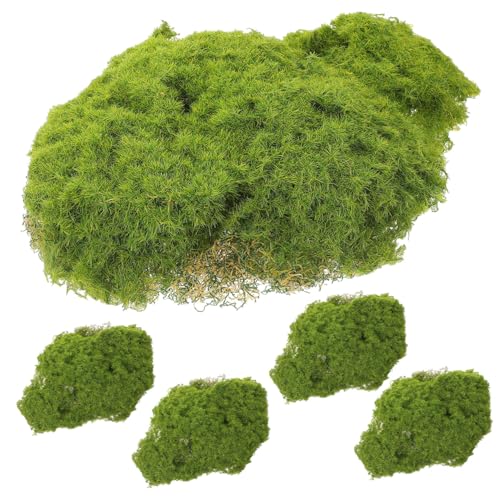 BESTonZON 1 Satz Künstliche Moosfelsen Dekoration Grüne Ornamente Gefälschtes Moos Bonsai Moosblock Imitiertes Moosdekor Kunstmoosblock Imitierter Moosblock Kleiner Moosblock 5 Stück BESTonZON 1 Satz Künstliche Moosfelsen Dekoration Grüne Ornamente Gefälschtes Moos Bonsai Moosblock Imitiertes Moosdekor Kunstmoosblock Imitierter Moosblock Kleiner Moosblock 5 Stück von BESTonZON