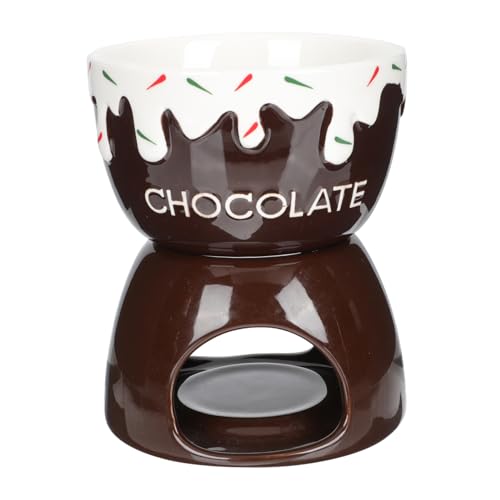 BESTonZON 1 Satz Ofen zum Schmelzen von Schokolade käsefondue set käse fondueset Mini- Mini-Heizung heißer Topf Salatschüssel Eiswärmer Käsewärmer Kaffee Butter Suite von BESTonZON