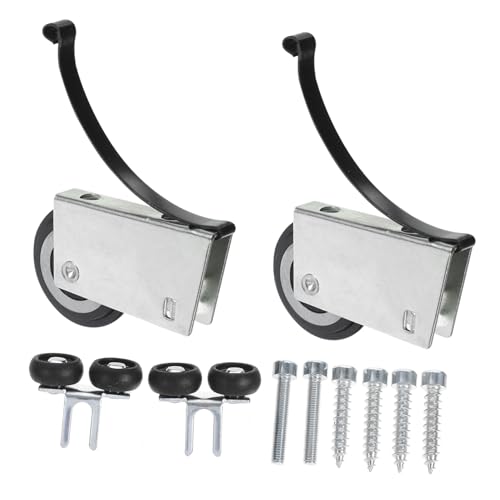 BESTonZON 1 Satz Riemenscheibe Schranklagerrollen Türschieberäder Schranktürrolle Schiebetürbeschläge Türzubehör Kleiderschrank-schiebetürrolle Türrollen Stumm Kaltgewalzter Stahl Metallrad BESTonZON 1 Satz Riemenscheibe Schranklagerrollen Türschieberäder Schranktürrolle Schiebetürbeschläge Türzubehör Kleiderschrank-schiebetürrolle Türrollen Stumm Kaltgewalzter Stahl Metallrad von BESTonZON