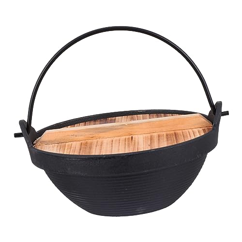 BESTonZON 1 Satz Topf Campingkochgeschirr Bratpfanne Mini-Ofen kleine Pfanne mit Antihaftbeschichtung wok Dutch Oven Wanderkochgeschirr hängendes Kochgeschirr Mit Deckel Shabu Shabu Zubehör BESTonZON 1 Satz Topf Campingkochgeschirr Bratpfanne Mini-Ofen kleine Pfanne mit Antihaftbeschichtung wok Dutch Oven Wanderkochgeschirr hängendes Kochgeschirr Mit Deckel Shabu Shabu Zubehör von BESTonZON