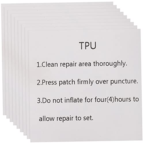 BESTonZON 1 Satz Zelt Anti Reparatur Folie Pool Reparatur Flicken Für Zelt Reparaturband Luftmatratzen Flicken Set Lecks Punktions Klebestreifen Mit Selbstklebender Schwimm 10 Blatt von BESTonZON