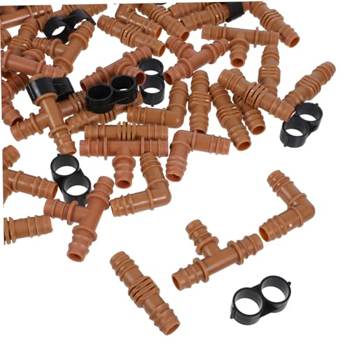 BESTonZON Tropfbewässerungs-anschlusssatz 16 Mm Pe-gartenschlauch-Adapter Anschlüsse Schlauchanschluss Ersatz Tropfbewässerungssystem von BESTonZON