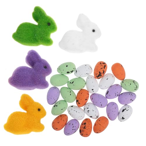 BESTonZON 1 Set Osterei Hasen Set Hasen Ei Ornament Hasen Partygeschenke Eier Simulation Osterhasen Ornament Osterei Ornament Geburtstagsparty Zubehör Partygeschenke BESTonZON 1 Set Osterei Hasen Set Hasen Ei Ornament Hasen Partygeschenke Eier Simulation Osterhasen Ornament Osterei Ornament Geburtstagsparty Zubehör Partygeschenke von BESTonZON