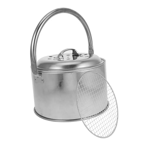 BESTonZON 1satz Outdoor Grill Und Feuerstelle Tragbarer Für Camping Garten Und Strand Vielseitige Nutzung Feuerstelle Und Heizofen Und Leicht Zu Transportieren von BESTonZON